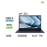 Laptop ASUS ExpertBook B1 B1402CBA-EK0717W (i3-1215U, RAM 4GB DDR4, SSD 256GB, 14 Inch TN FHD 60Hz, Win 11)